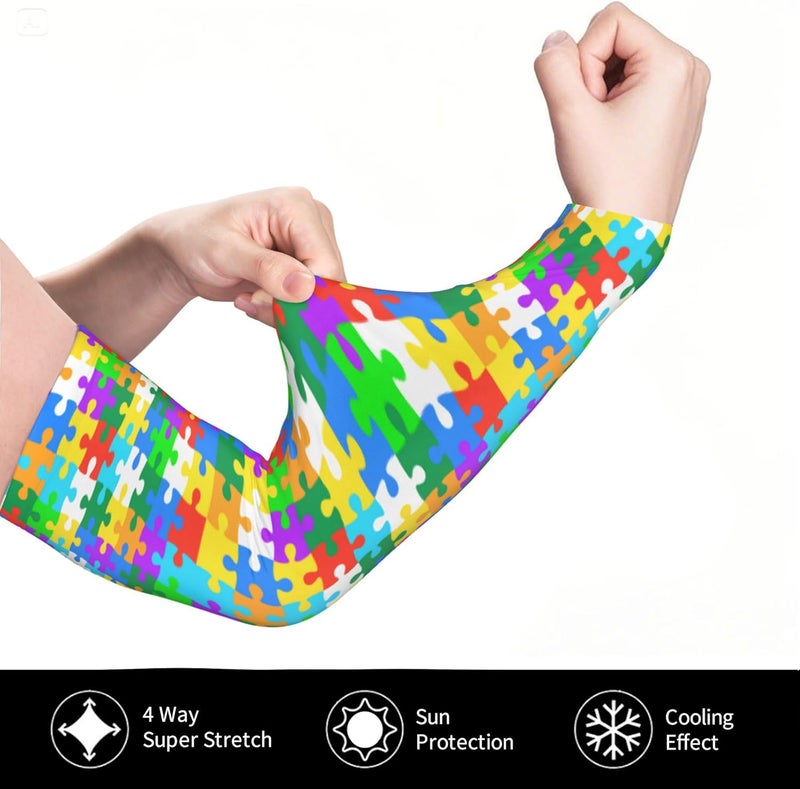 oyebn Arm Sleeves Outdoor Garden Sports Cooling Sun Sleeve for Women Men Farm - Image 3